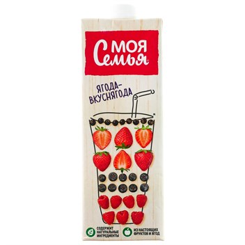  Сок в ассорт Моя семья 0,95 л 4330229